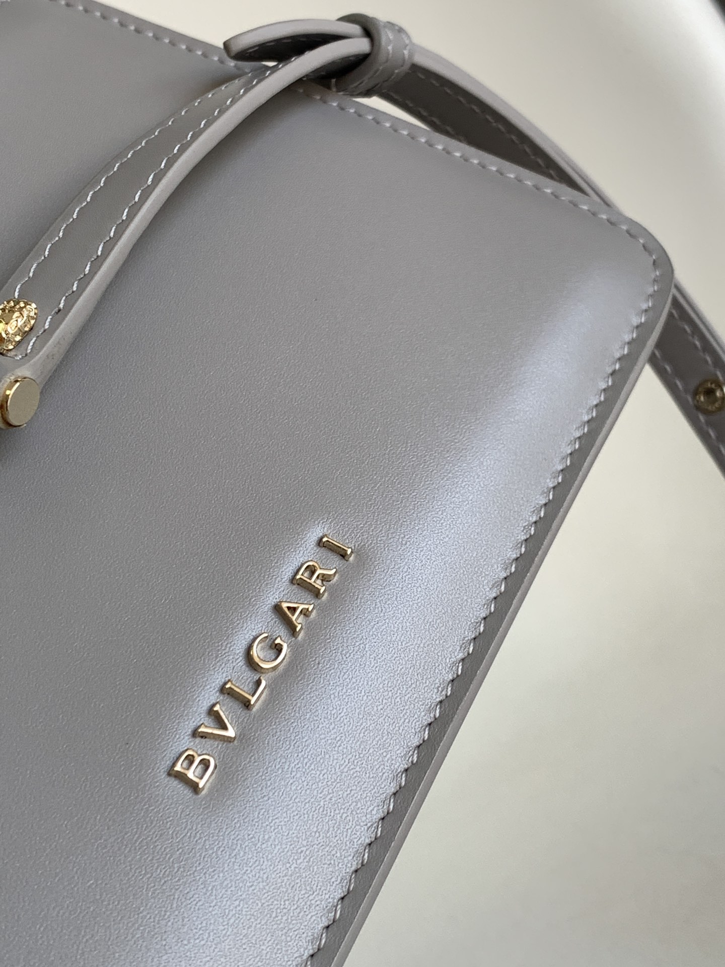 Bvlgari Serpenti Forever Small Crossbody Bag Grey